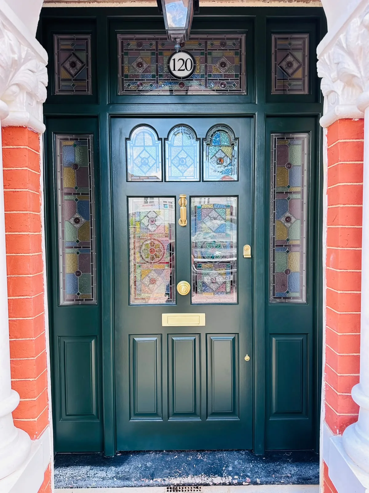 Stained glass for timber windows & doors completed by Stile