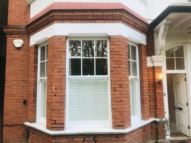 Double-glazed French doors